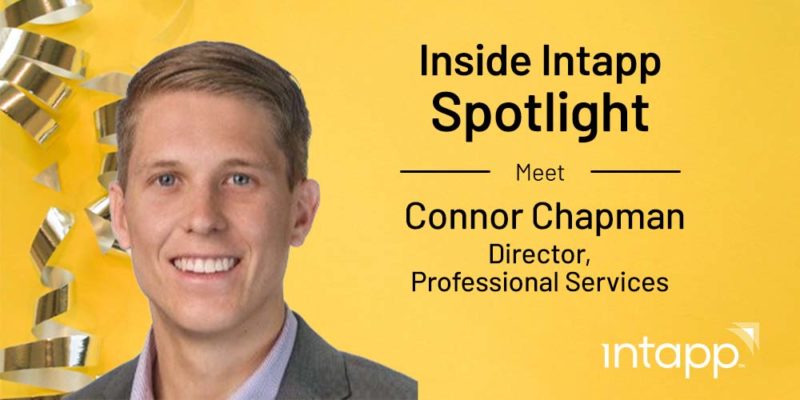 Inside Intapp Spotlight: Meet Connor Chapman, Director of Professional Services at DealCloud
