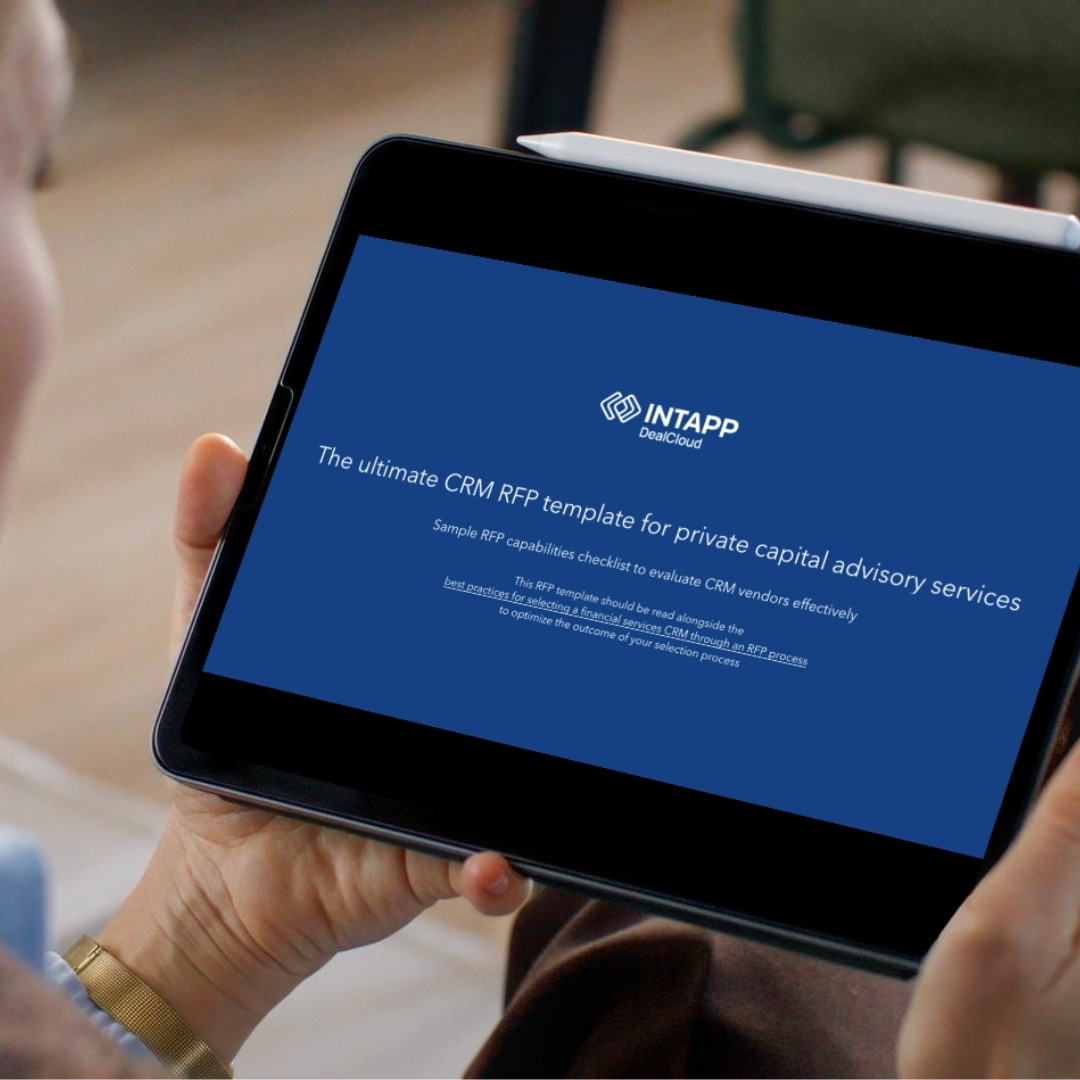 The ultimate CRM RFP template for private capital markets firms